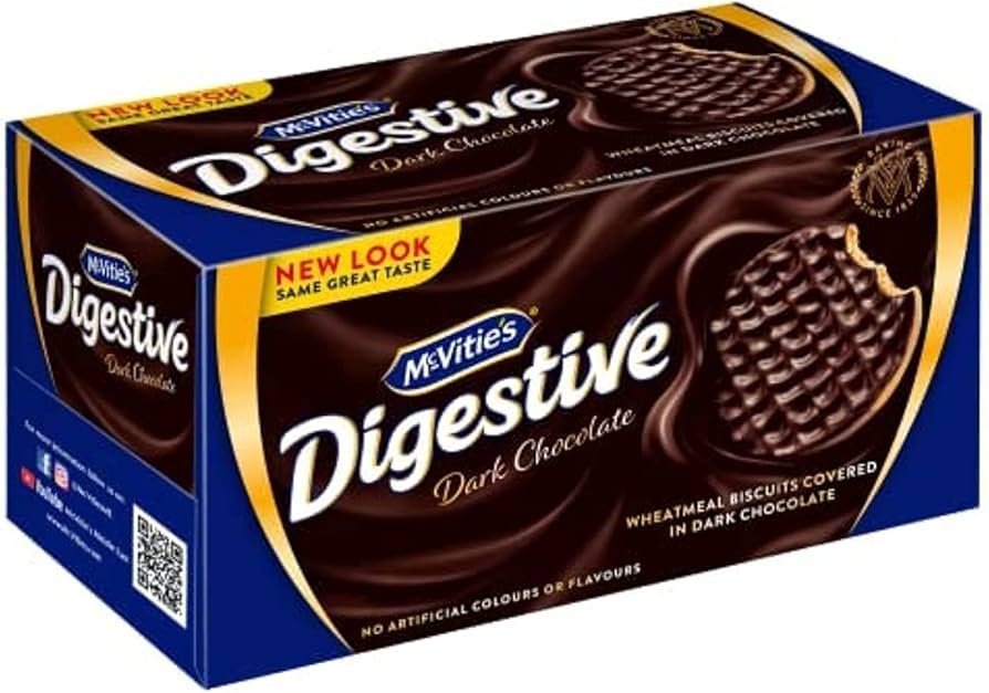 McVitie's Digestive Dark Chocolate Biscuit 200g - Image 2