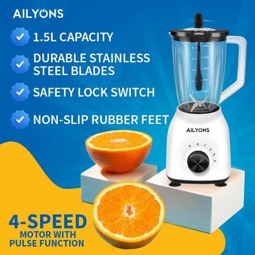 AILYONS TYB-201 Blender & Grinder - 1.5L, 350W. (1YR WRTY) - Image 3