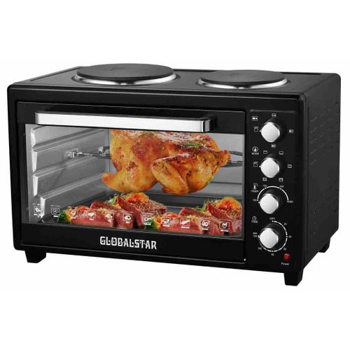 Globalstar Electric Oven With Rotisserie, Electric 38 Litres